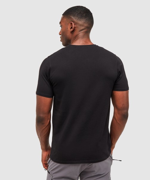 Zavetti Canada Anubis Split T-Shirt Jet Black
