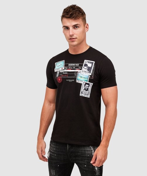 Zavetti Canada Jet Black Contraband T-Shirt