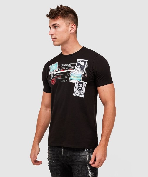Zavetti Canada Jet Black Contraband T-Shirt