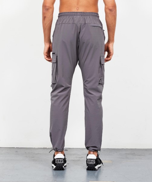 Blanco Woven Cargo Pant Grey Zavetti Canada