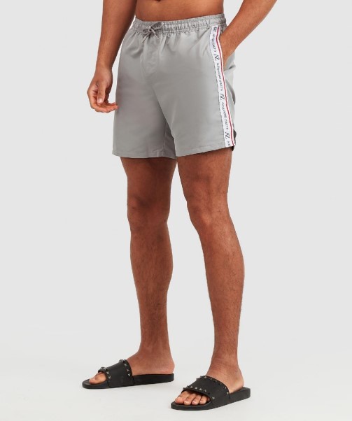 Zavetti Canada Rozzaro Tape Swim Short Grey