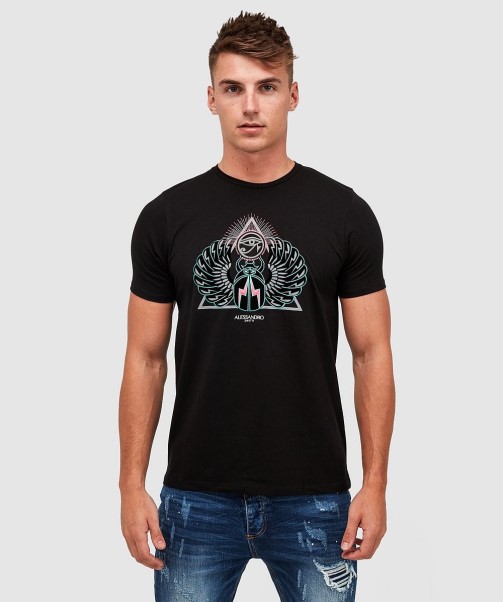 Jet Black Zavetti Canada Scarab T-Shirt