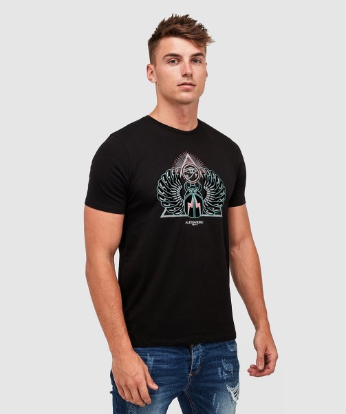 Jet Black Zavetti Canada Scarab T-Shirt