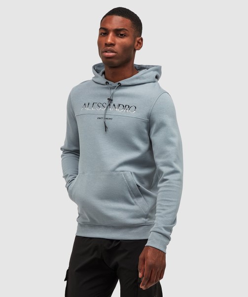 Black  Alorta Overhead Hoodie Zavetti Canada