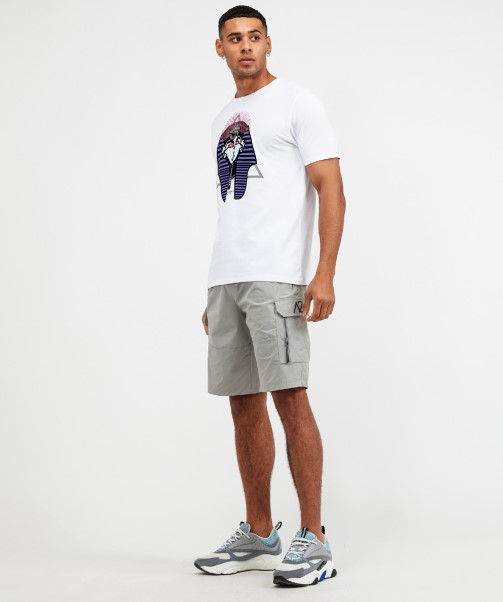 Zavetti Canada Marcello Woven Cargo Short Black