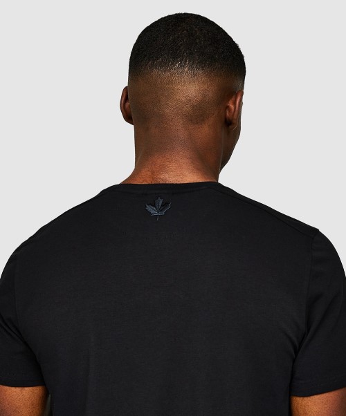 Silvatino T-Shirt Zavetti Canada Jet Black