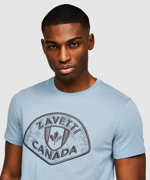 Silvatino T-Shirt Zavetti Canada Jet Black