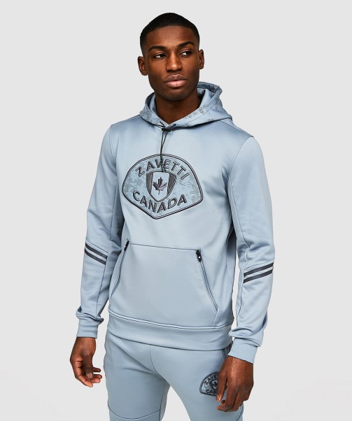 Zavetti Canada Silvatino Overhead Hoodie Jet Black