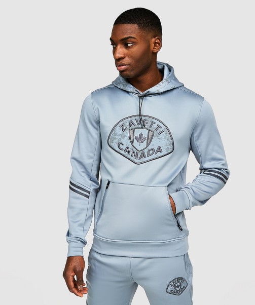 Zavetti Canada Silvatino Overhead Hoodie Jet Black