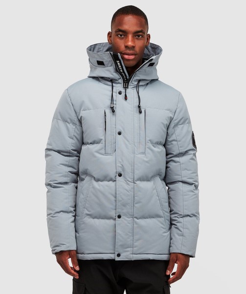Black Zavetti Canada Oshawa 2.0 Puffer Parka Jacket