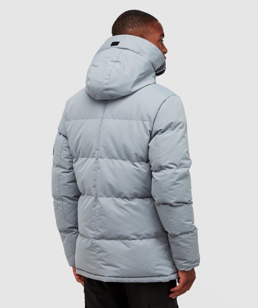 Black Zavetti Canada Oshawa 2.0 Puffer Parka Jacket