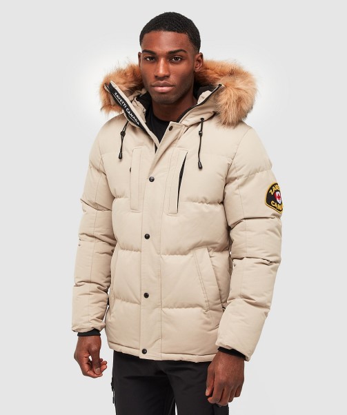 Black Zavetti Canada Oshawa 2.0 Puffer Parka Jacket