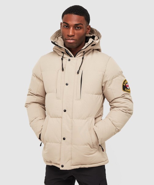 Black Zavetti Canada Oshawa 2.0 Puffer Parka Jacket
