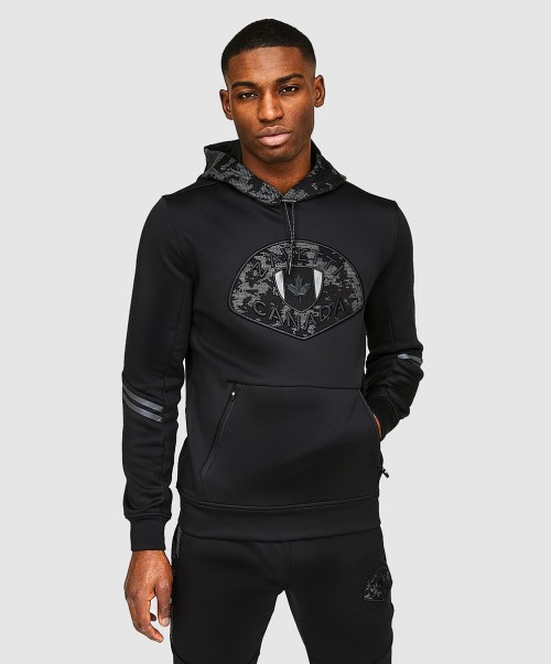 Blue Grey Silvatino Overhead Hoodie Zavetti Canada