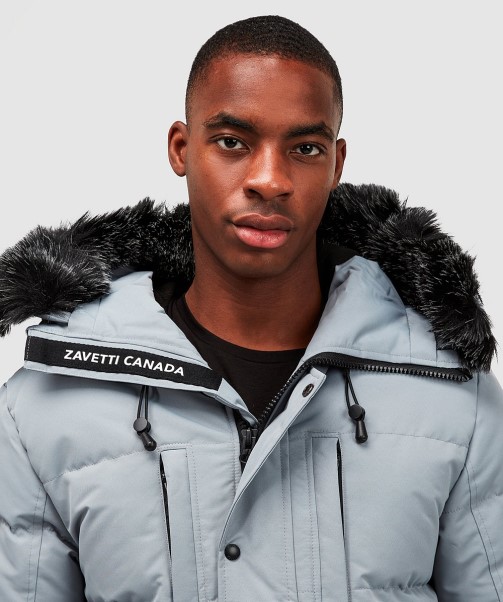 Zavetti Canada Asphalt Oshawa 2.0 Puffer Parka Jacket
