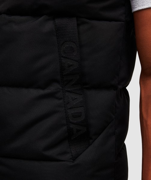 Zavetti Canada Aylato Puffer Gilet Black