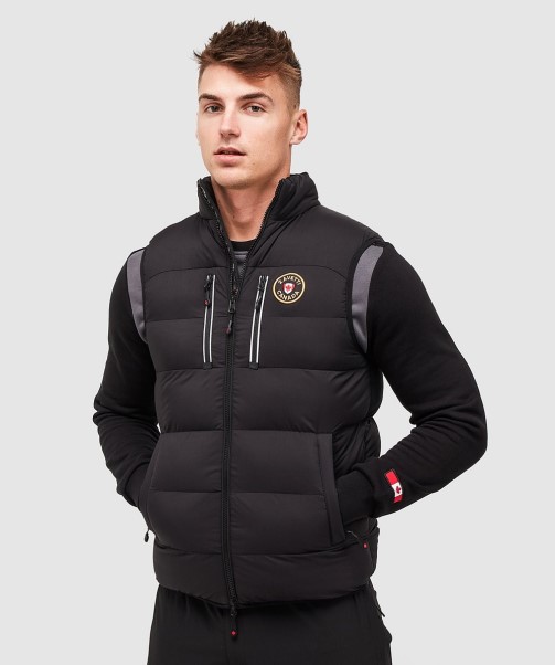 Atlin Puffer Gilet Zavetti Canada Jet Black
