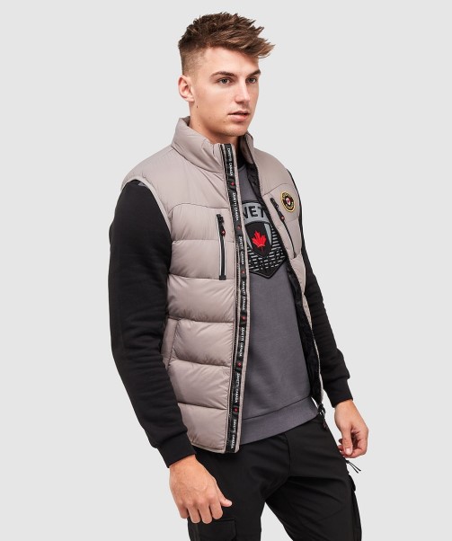 Atlin Puffer Gilet Zavetti Canada Jet Black