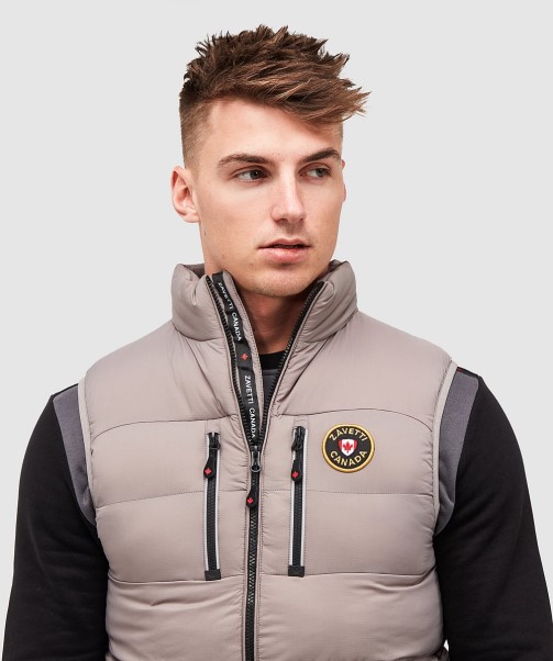 Atlin Puffer Gilet Zavetti Canada Jet Black