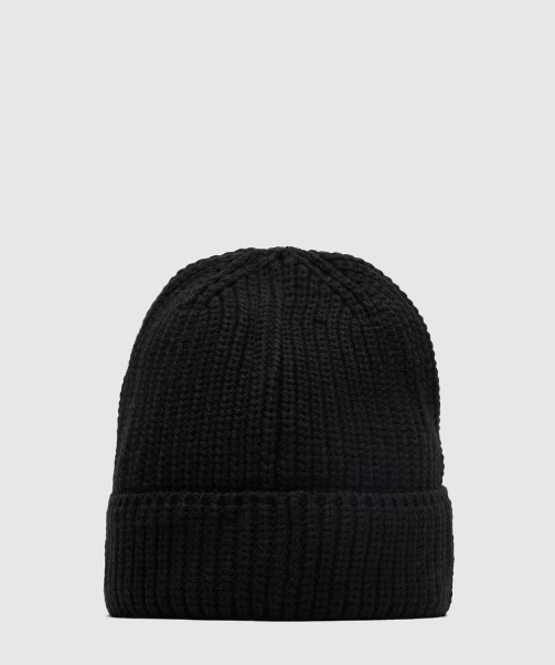 Black Zavetti Canada Verrio Contrast Logo Beanie