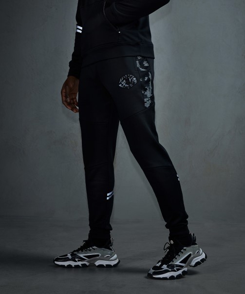 Jet Black Silvatino Jogger Zavetti Canada