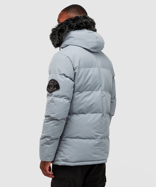 Oshawa 2.0 Puffer Parka Jacket Stone Zavetti Canada