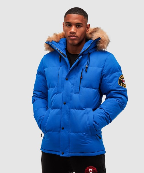 Oshawa 2.0 Puffer Parka Jacket Stone Zavetti Canada