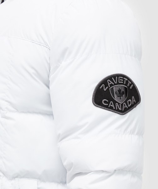 Zavetti Canada Black Grayson Longline Puffer Jacket