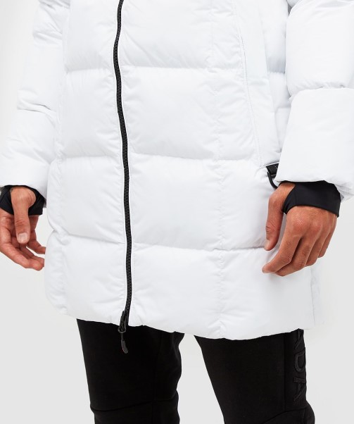 Zavetti Canada Black Grayson Longline Puffer Jacket