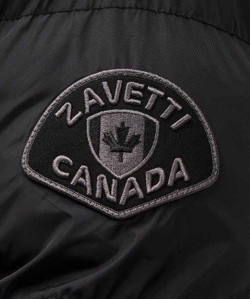 Zavetti Canada Black Grayson Longline Puffer Jacket