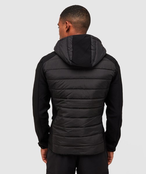 Jet Black Serzio 2.0 Hybrid Puffer Jacket Zavetti Canada