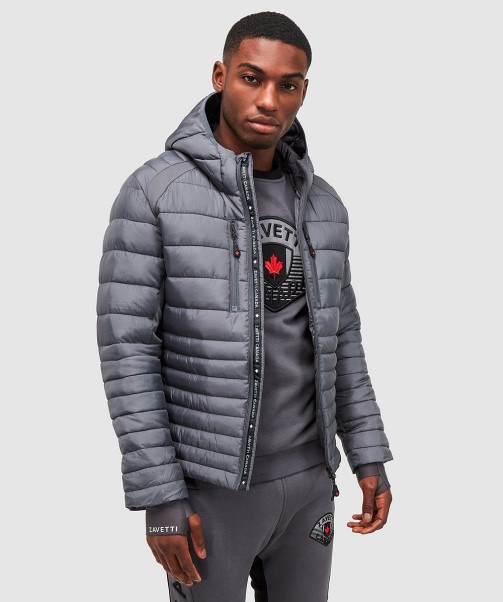 Faro Hybrid Puffer Jacket Black Zavetti Canada