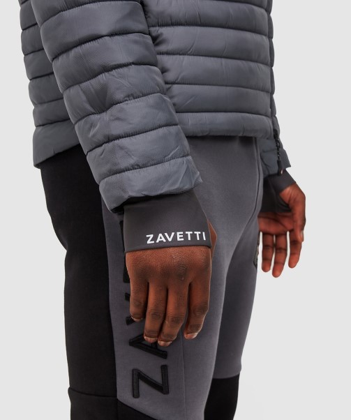 Faro Hybrid Puffer Jacket Black Zavetti Canada