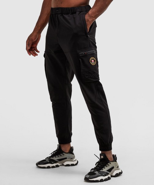 Nollizo Woven Cargo Pant Jet Black Zavetti Canada