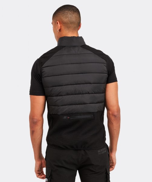 Black Zavetti Canada Serzio Hybrid Gilet