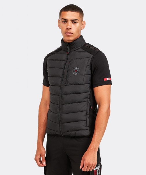 Black Zavetti Canada Serzio Hybrid Gilet
