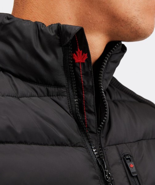Black Zavetti Canada Serzio Hybrid Gilet