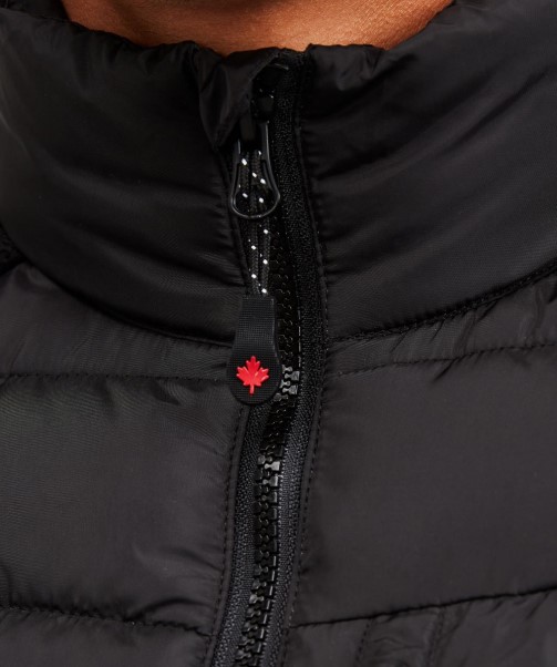 Black Zavetti Canada Serzio Hybrid Gilet