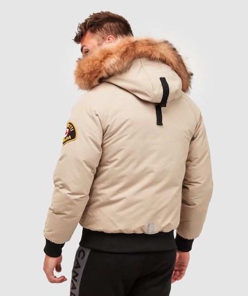 Abelli 2.0 Hooded Bomber Jacket Zavetti Canada Royal