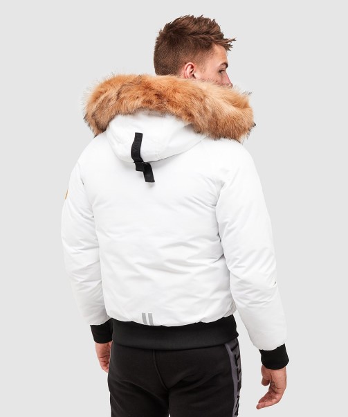 Abelli 2.0 Hooded Bomber Jacket Zavetti Canada Royal