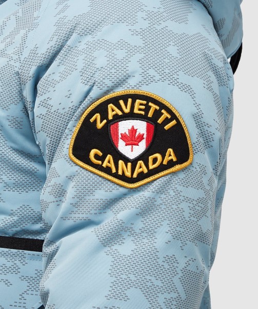 Jet Black Zavetti Canada Abelli 2.0 Reflective Bomber Jacket