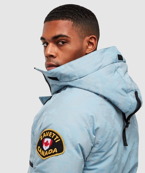 Jet Black Zavetti Canada Abelli 2.0 Reflective Bomber Jacket