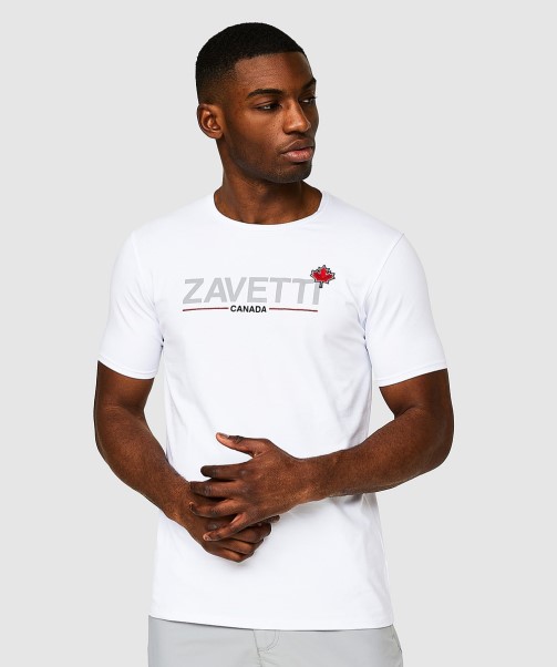 Salvatori T-Shirt Zavetti Canada White