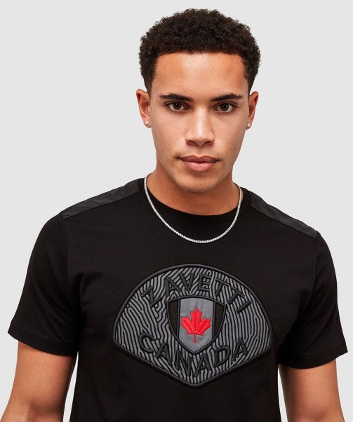 Zavetti Canada Levito T-Shirt Black