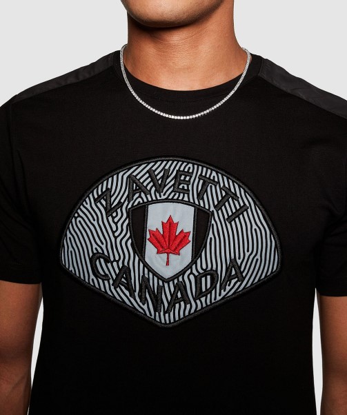 Zavetti Canada Levito T-Shirt Black