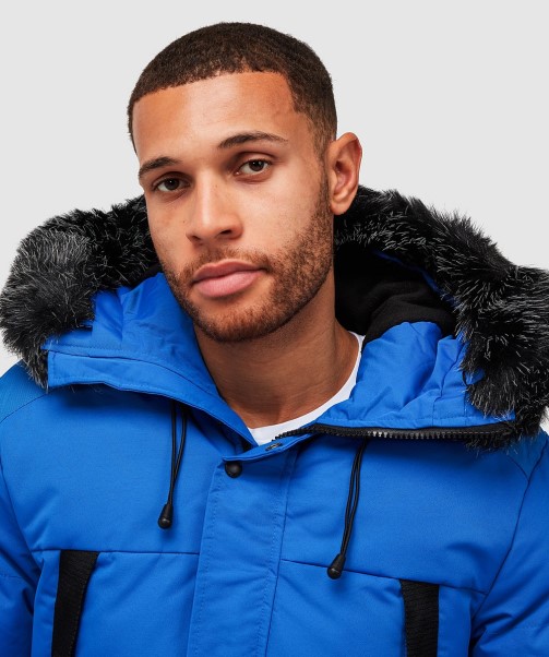 Royal Aylmer Puffer Fur Hooded Bomber Jacket Zavetti Canada