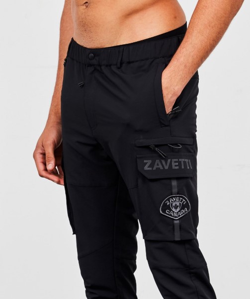 Gatelli Woven Pant Zavetti Canada Black