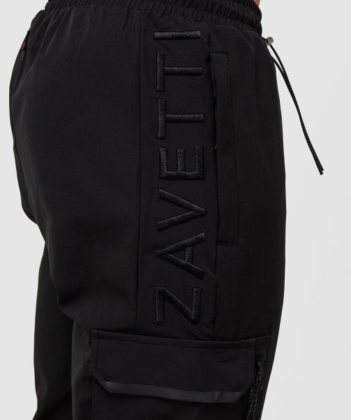 Rivelini Cargo Pant Jet Black Zavetti Canada