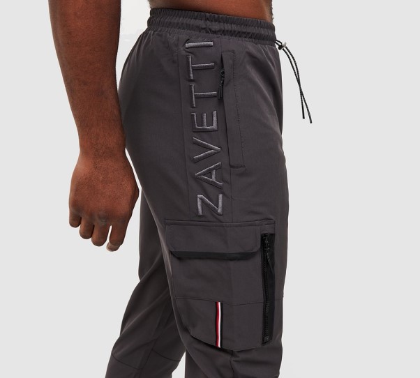 Rivelini Cargo Pant Jet Black Zavetti Canada