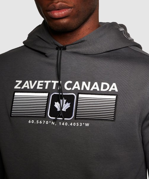 Zavetti Canada Magnet Grey Ovello 3.0 Overhead Hoodie